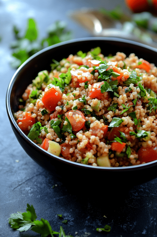 taboulé maison recette taboulet aux herbes fraîches