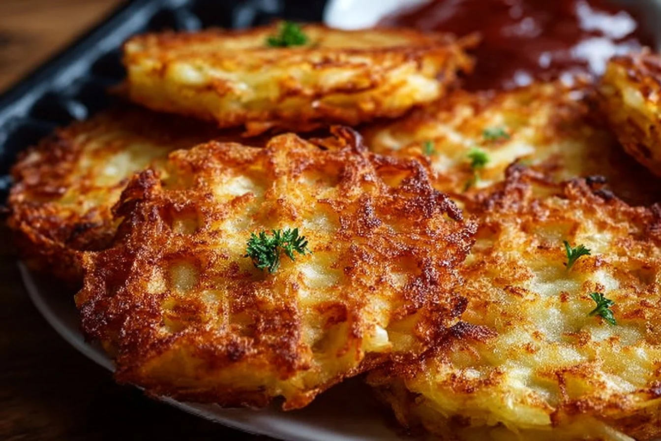 Crispy Potato Galettes in a Waffle Maker 2 Crispy Potato Galettes in a Waffle Maker