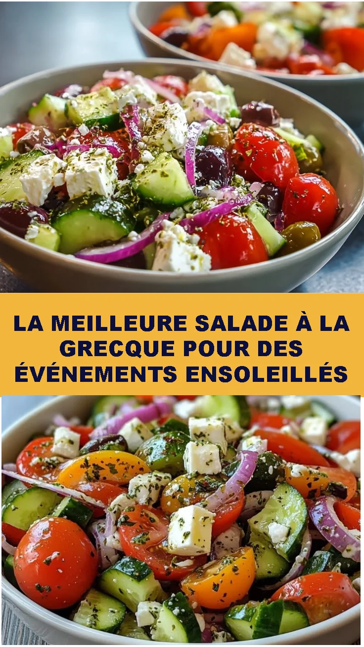La Meilleure Salade à la Grecque pour des Événements Ensoleillés 2 La Meilleure Salade à la Grecque pour des Événements Ensoleillés