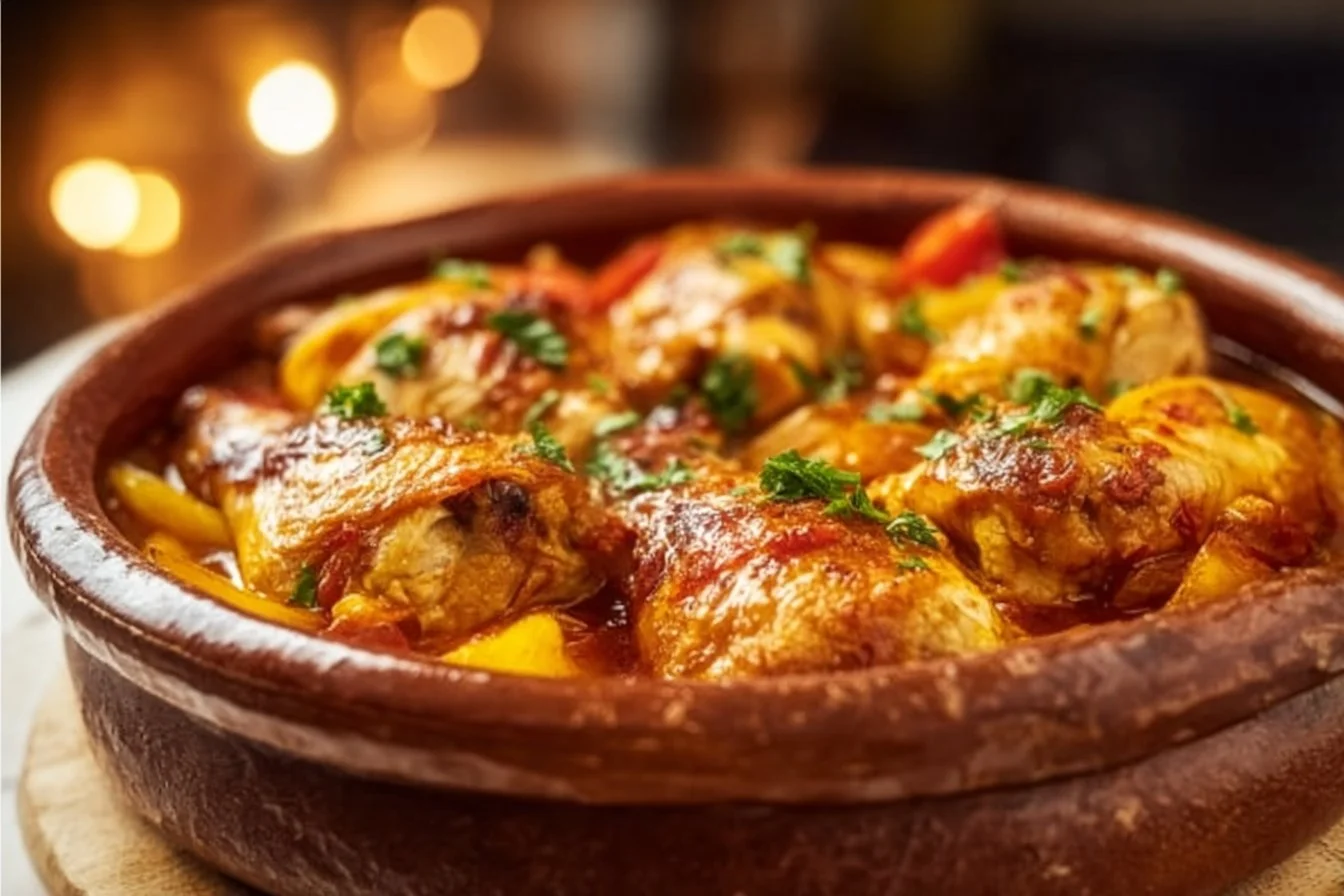 Poulet Basquaise Traditionnel Et Savoureux 3 Poulet Basquaise Traditionnel Et Savoureux