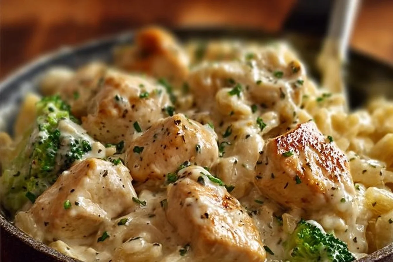 Poulet crémeux au parmesan et riz brocoli 3 Poulet crémeux au parmesan et riz brocoli - Tote pour tous | Recettes de plats de poulet, Recettes de poulet, Recettes de dîner au poulet