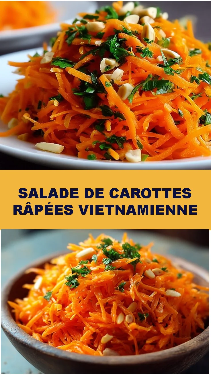 Salade de Carottes Râpées Vietnamienne 2 Salade de Carottes Râpées Vietnamienne