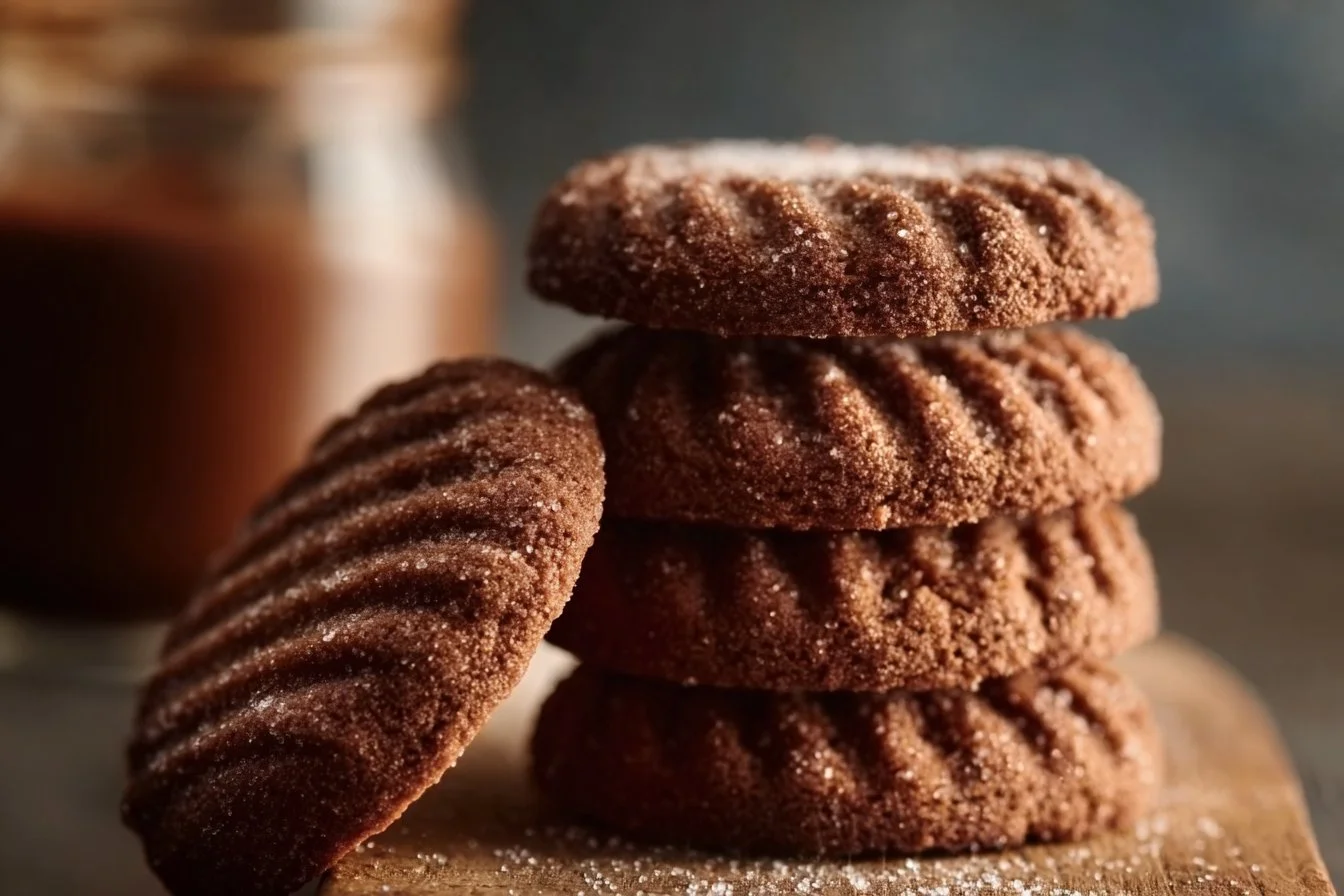 Biscuits sablés au chocolat 2 Biscuits sablés au chocolat