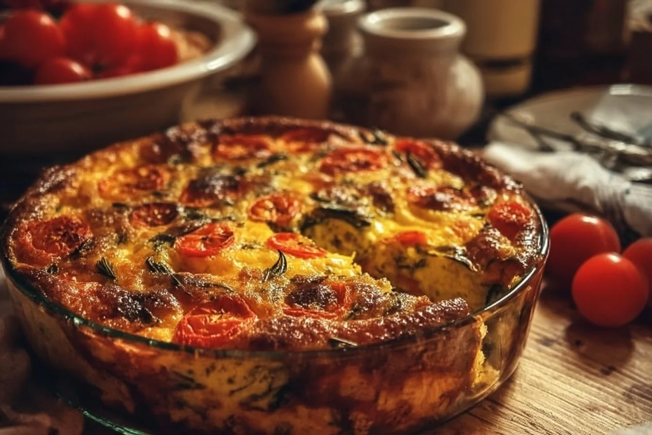 Clafoutis aux légumes 2 Clafoutis aux légumes