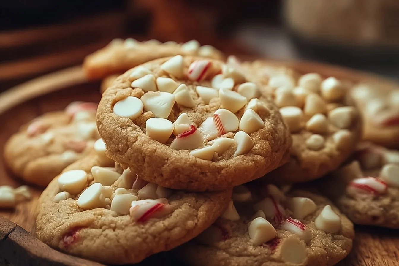 Cookies au Chocolat Blanc et Canne 2 Cookies au Chocolat Blanc et Canne