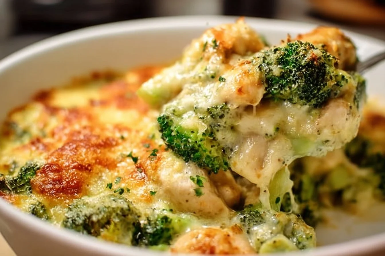 Gratin de Poulet Brocoli 2 Gratin de Poulet Brocoli