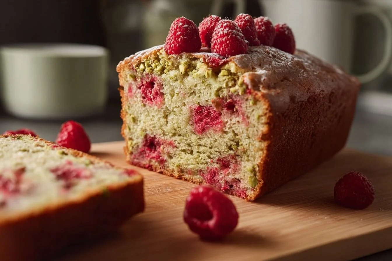 Pistachio and Raspberry Cake 2 Pistachio and Raspberry Cake