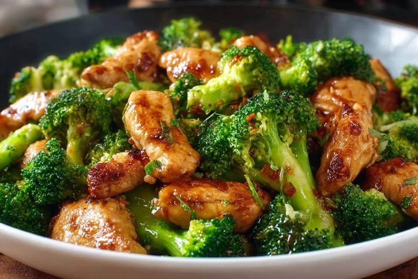 Poulet Sauté au Brocoli 2 Poulet Sauté au Brocoli