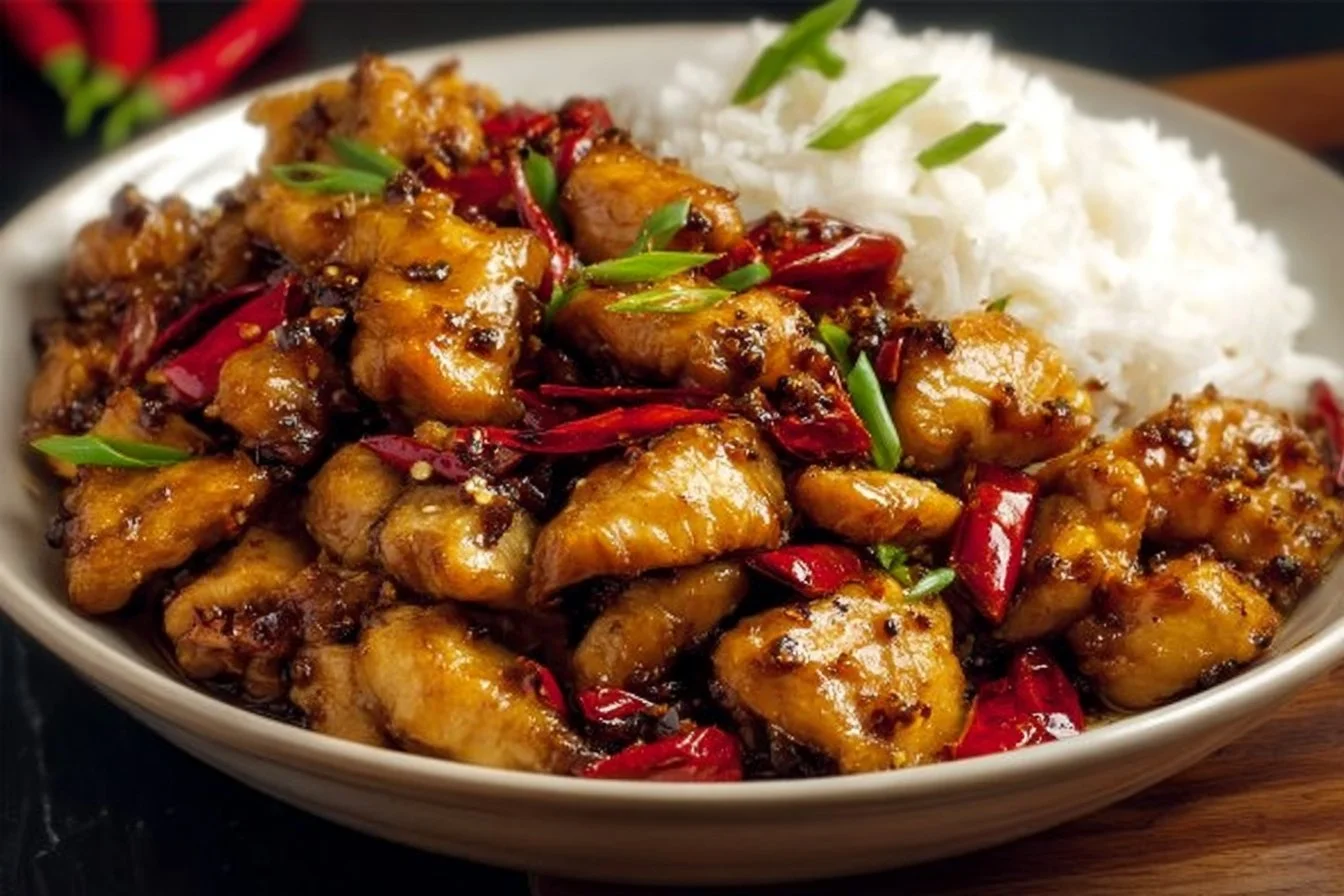 Poulet Szechuan 2 Poulet Szechuan