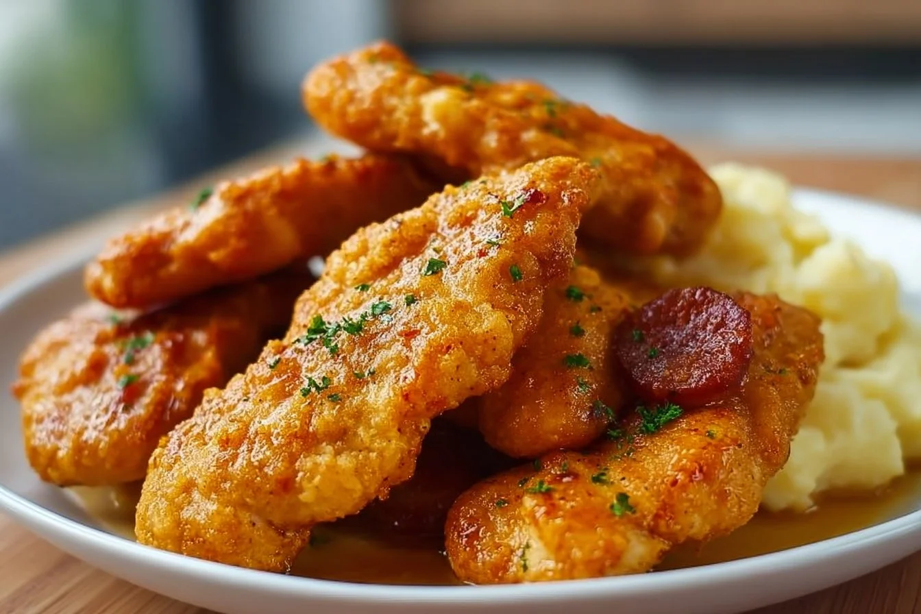 Savory Chicken Strips 2 Savory Chicken Strips