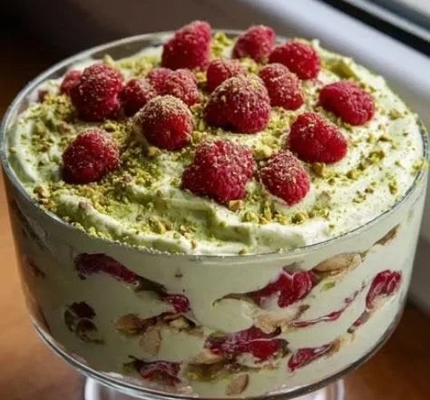Tiramisu Pistache Framboise 2 Tiramisu Pistache Framboise